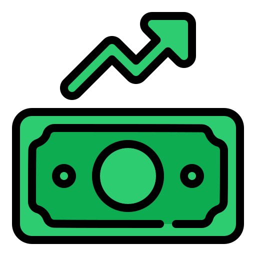 Growth Generic Outline Color icon