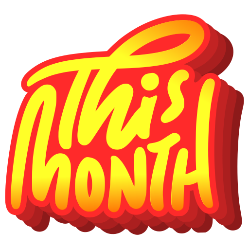 diesen monat kostenlos Sticker