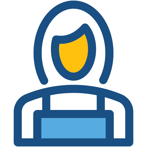 femme de ménage Icône gratuit