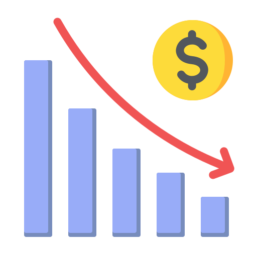 Recession Generic Flat icon