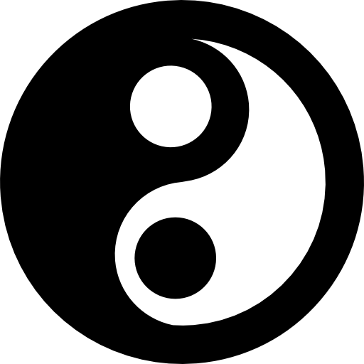 Taoism Yin Yang - Free shapes icons