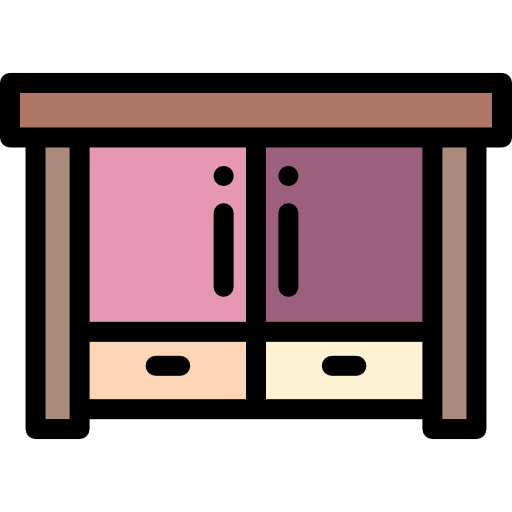 mesita de noche icono gratis