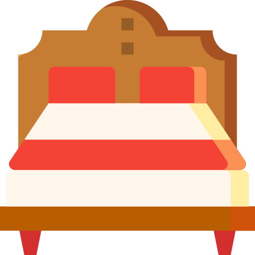 cama matrimonial icono gratis