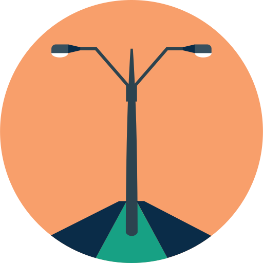 Lamppost free icon