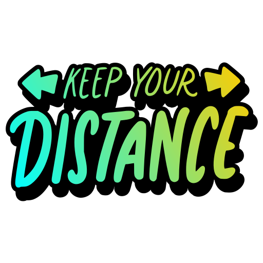 garde tes distances gratuit sticker garde tes distances gratuit sticker