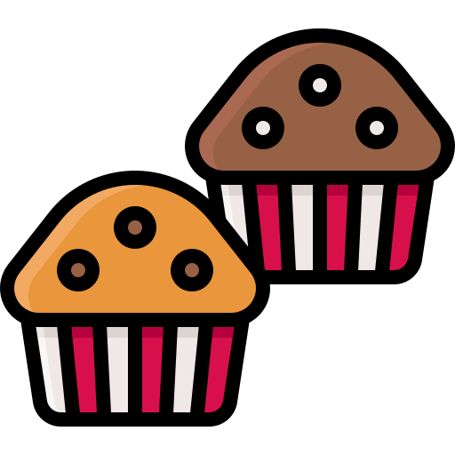 Cupcake Generic Outline Color Icon