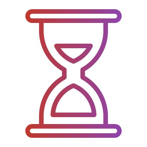 Sand clock Generic Gradient icon