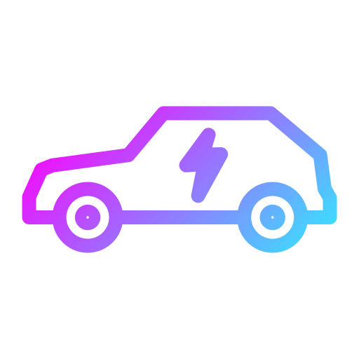 coche eléctrico icono gratis