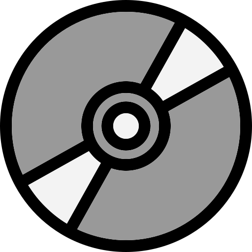 Compact disc Generic Outline Color icon