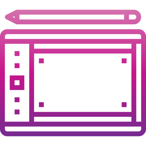 tableta digitalizadora icono gratis