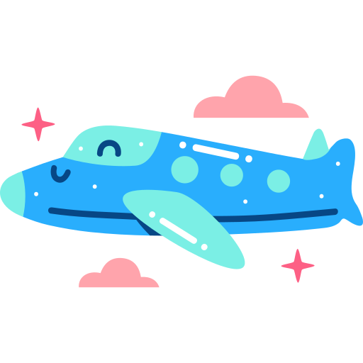 avion gratuit sticker
