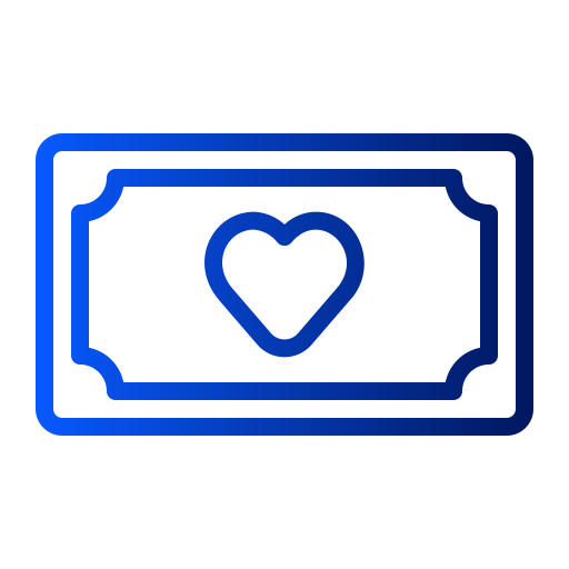 billet de banque Icône gratuit