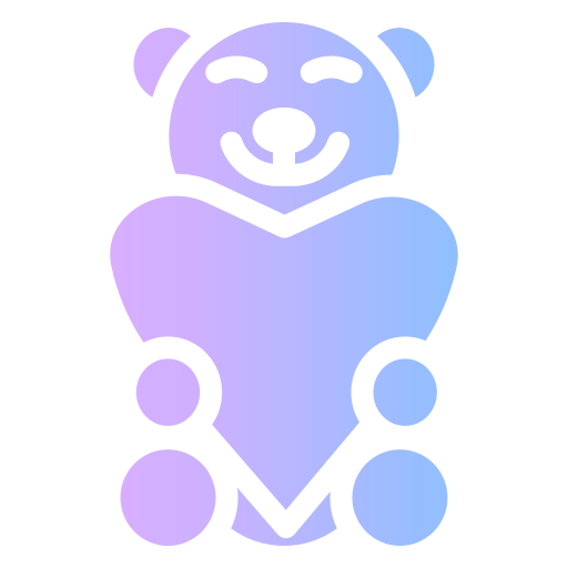 oso de peluche icono gratis