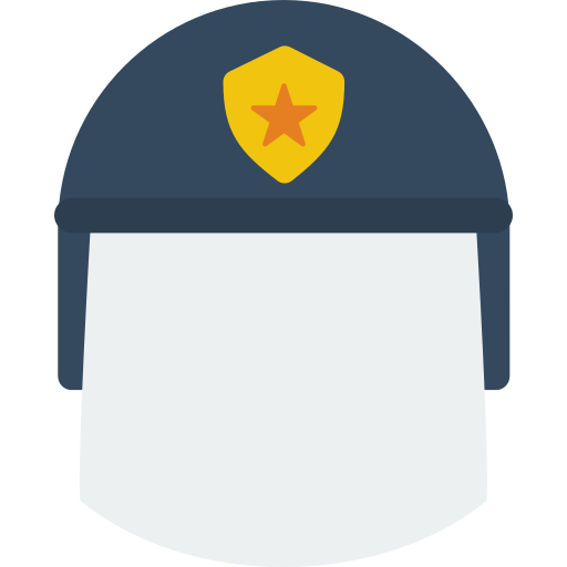 polizeihelm kostenlos Icon polizeihelm kostenlos Icon
