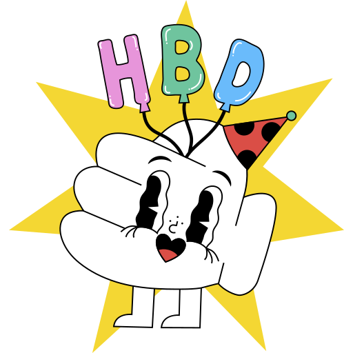 geburtstag kostenlos Sticker