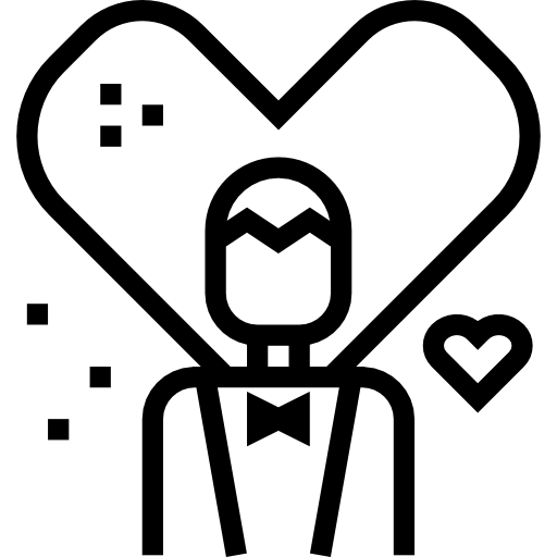 jeune marié Icône gratuit