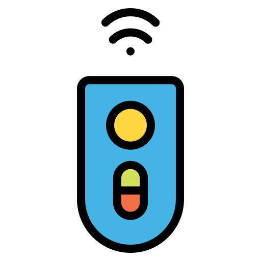 Remote Generic Outline Color icon