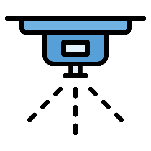 Smoke detector Generic Outline Color icon