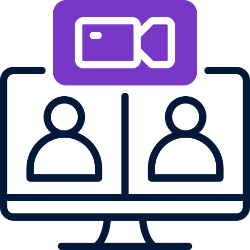 videollamada icono gratis