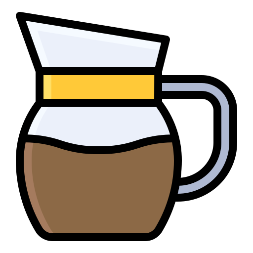 Coffee pot Generic Outline Color icon