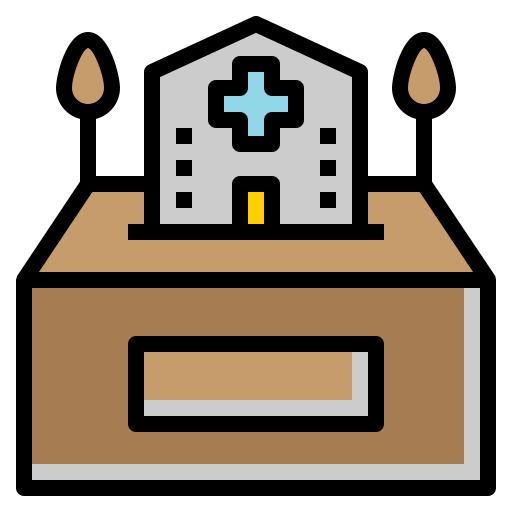 krankenhaus kostenlos Icon