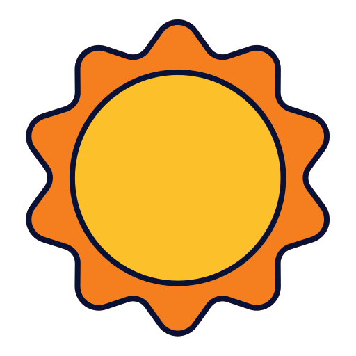 Sunny Generic Outline Color icon