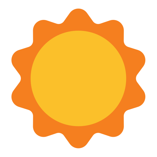 soleado icono gratis