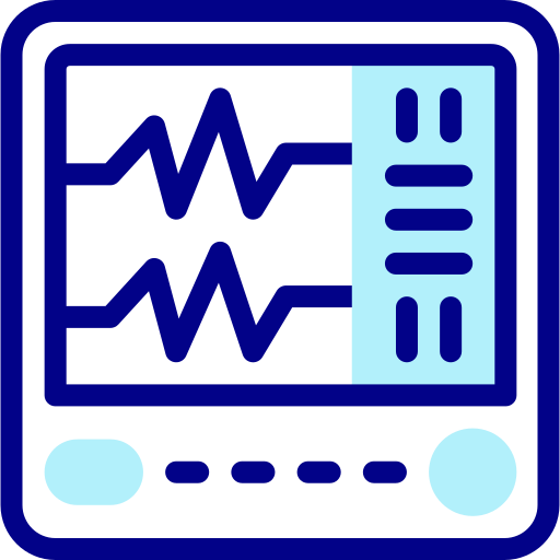 monitor de electrocardiograma icono gratis