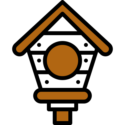 pajarera icono gratis