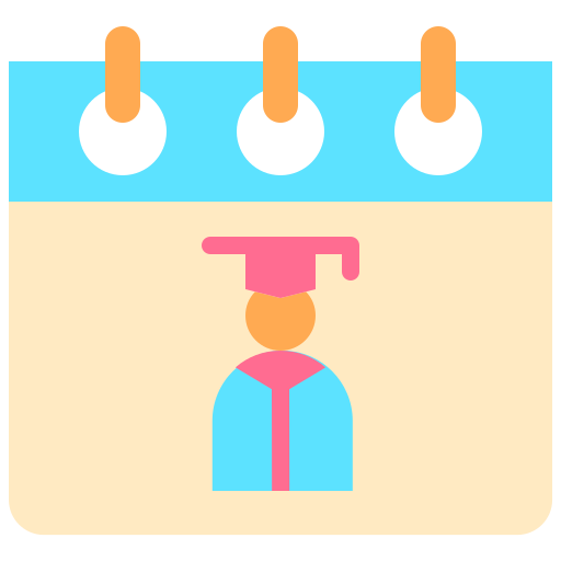 graduación icono gratis