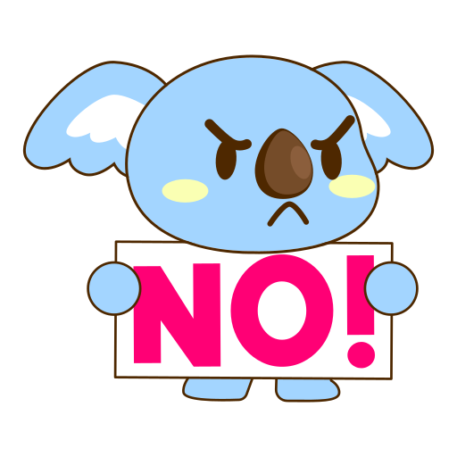 Nope free sticker Nope free sticker