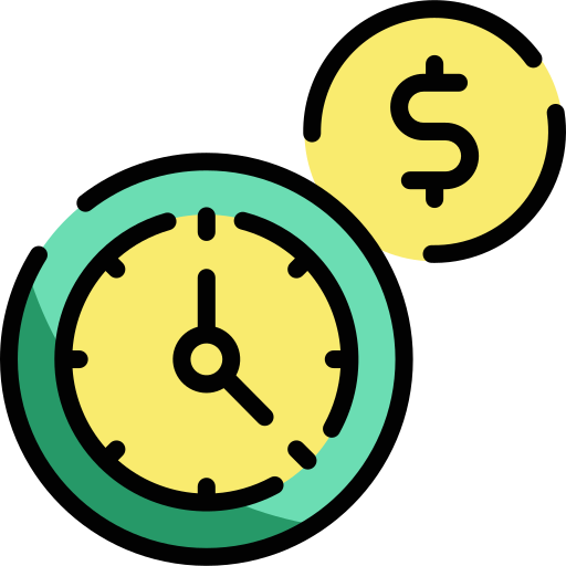 Clock Generic Outline Color icon