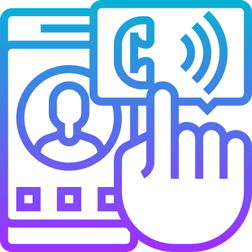 llamada telefónica icono gratis