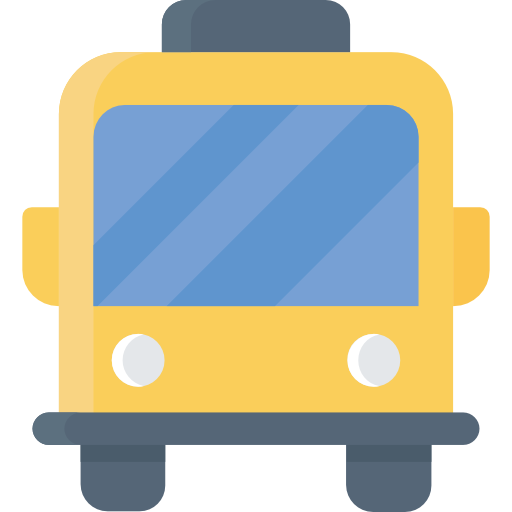 School bus Good Ware Flat icon