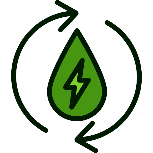 energía verde icono gratis