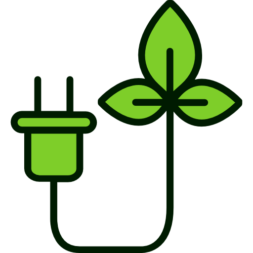 energía verde icono gratis