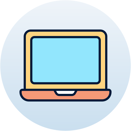 Laptop Generic Circular icon