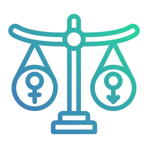 geschlechtergleichheit kostenlos Icon geschlechtergleichheit kostenlos Icon