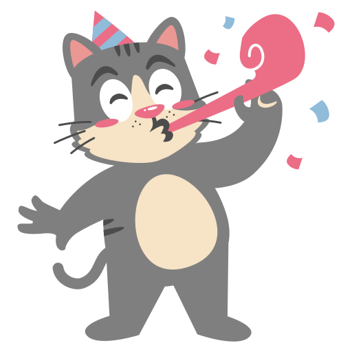 geburtstag und party kostenlos Sticker