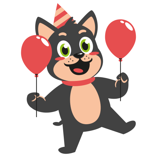 Ballon free sticker Ballon free sticker