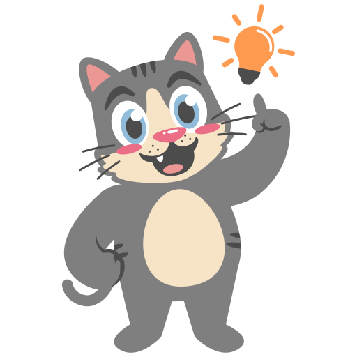 Light bulb free sticker