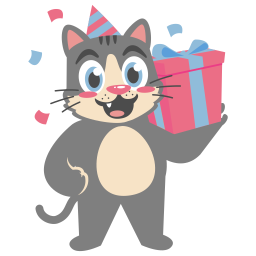 geburtstag und feier kostenlos Sticker