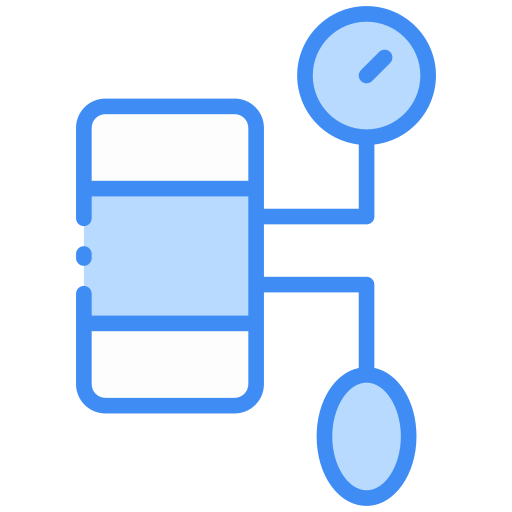medidor de presión arterial icono gratis