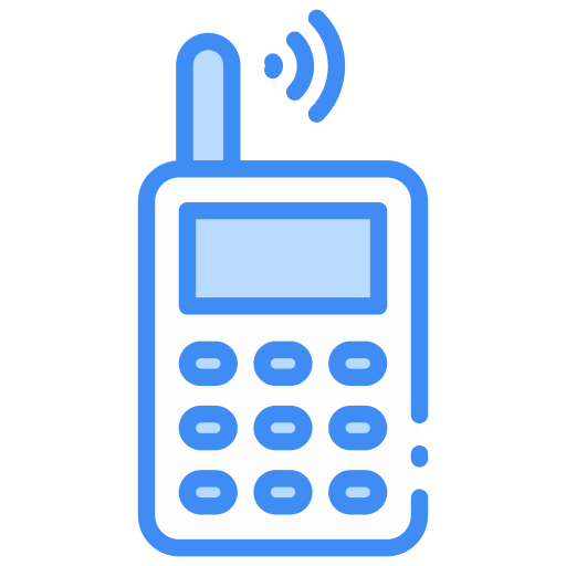 Walkie talkie Generic Blue icon