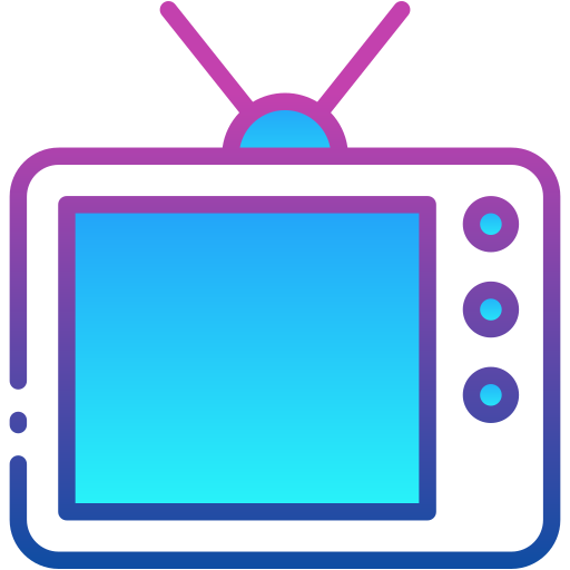 télévision Icône gratuit télévision Icône gratuit