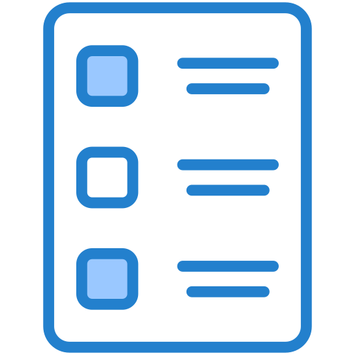 Task Generic Blue icon