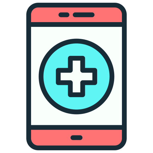 aplicación médica icono gratis