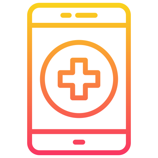 aplicación médica icono gratis