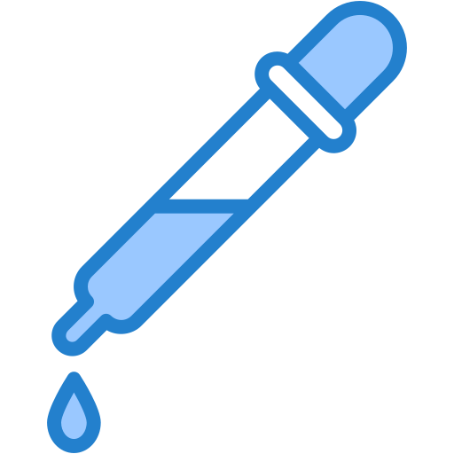 Eye dropper Generic Blue icon