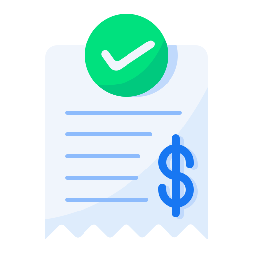 Invoice free icon